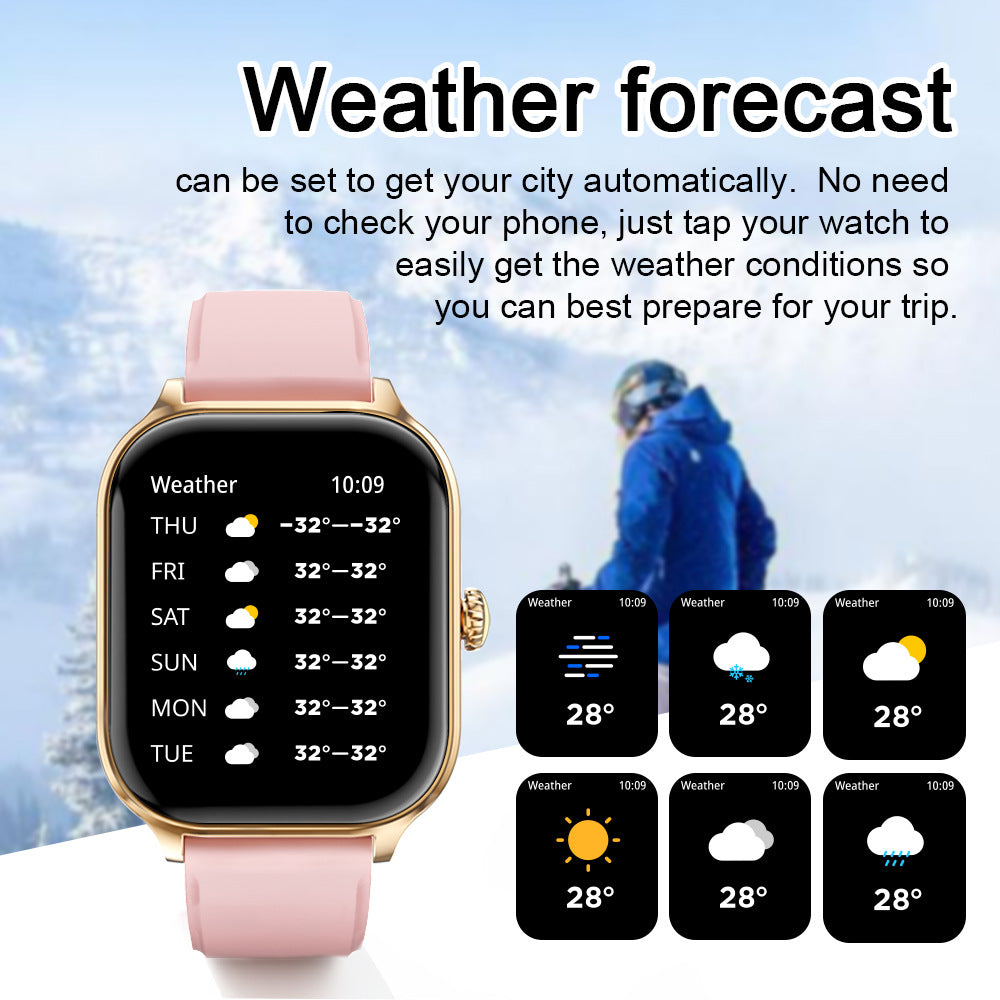 Reloj Inteligente X46 de Alto Rendimiento – Monitoreo de Oxígeno en la Sangre, Presión Arterial, Salud, Multifuncional, Impermeable, Podómetro, Despertador