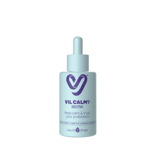 VIL Calmy Biotic™ – El único probiótico que calma tu ansiedad desde donde realmente se produce: tu intestino